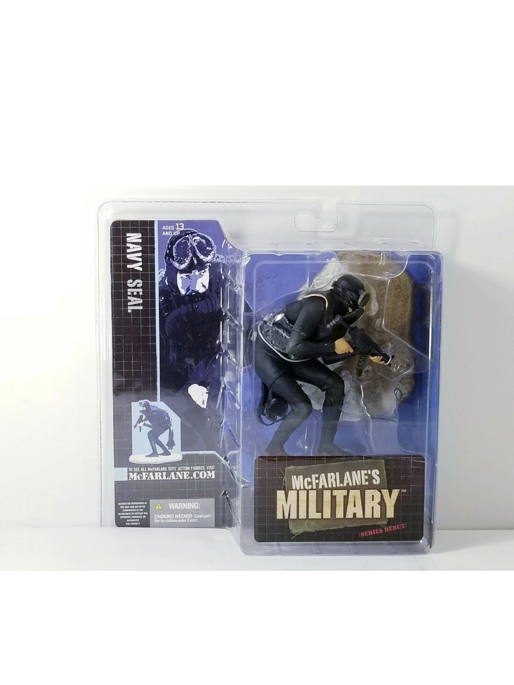 2005 McFarlanes Military Series Debut Navy Seal Sealed